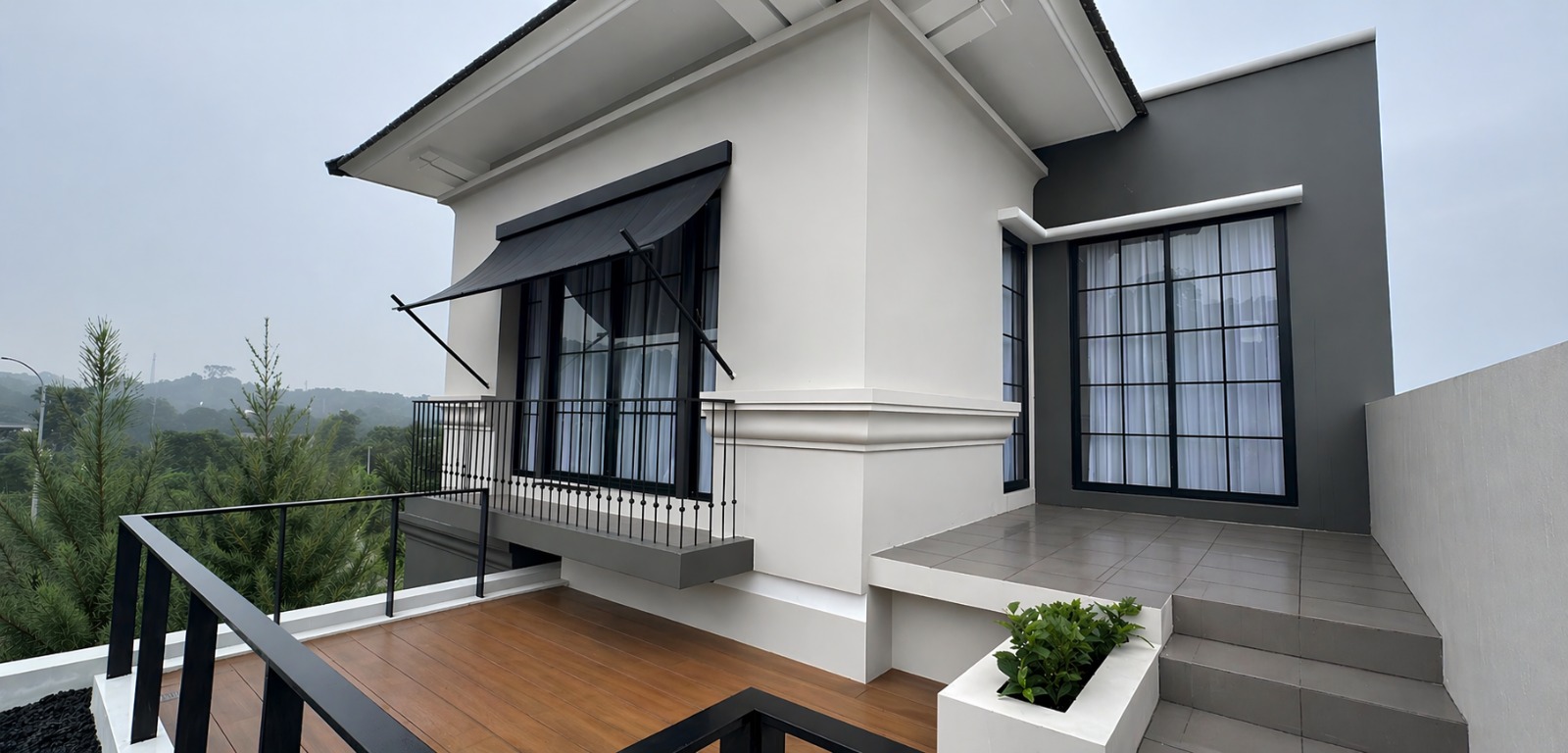 Balkon Rumah Minimalis