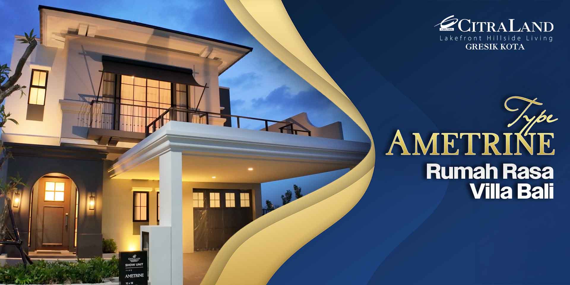 Rumah Mewah 2 Lantai di Gresik